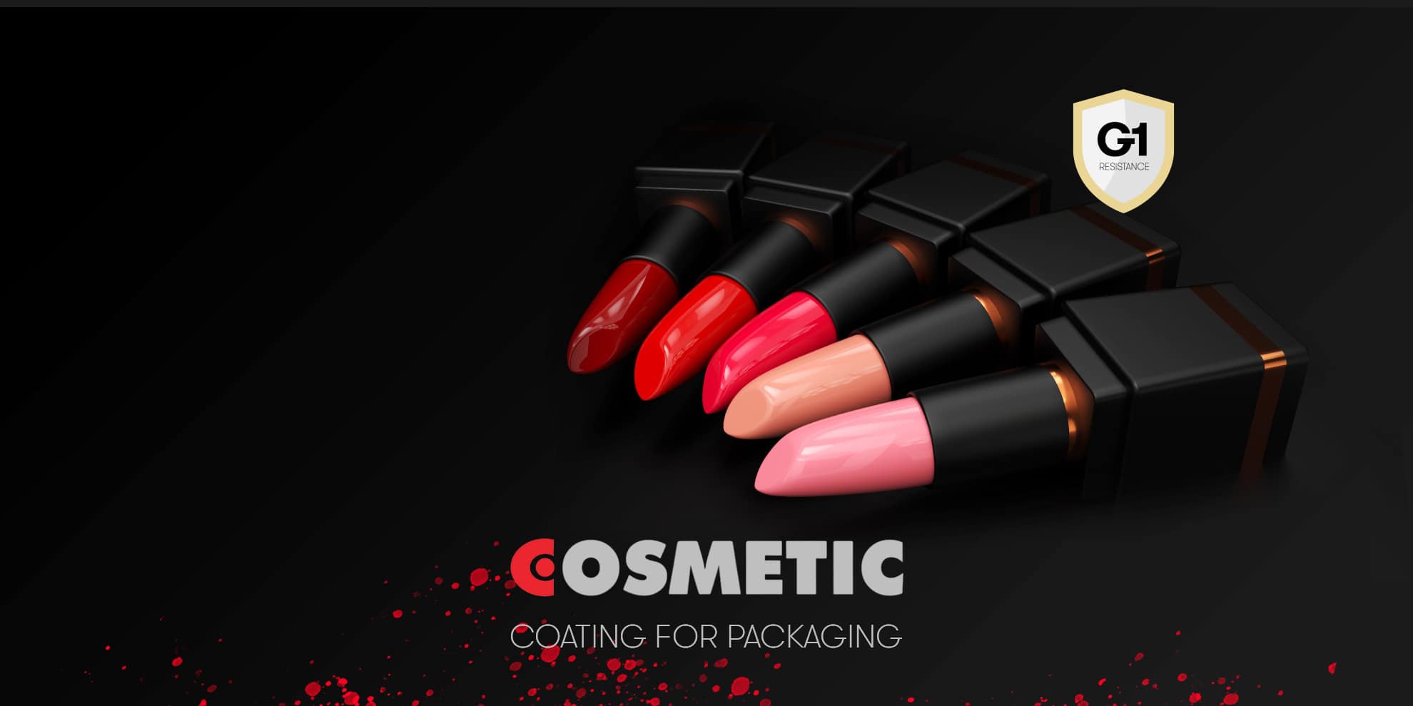 Vernici per<br> Packaging Cosmetici