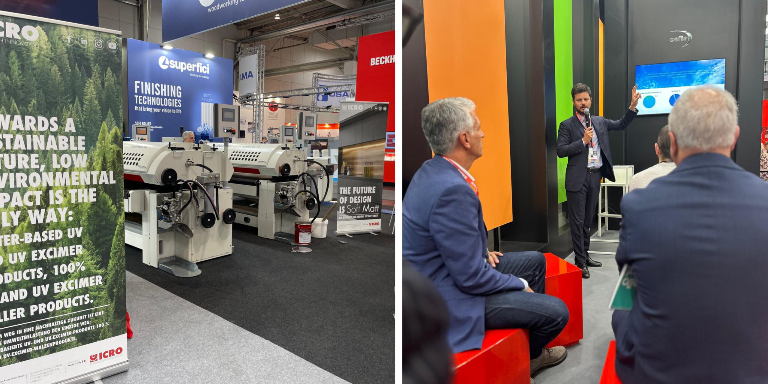 LIGNA 2025: ICRO presents new wood coating technologies!